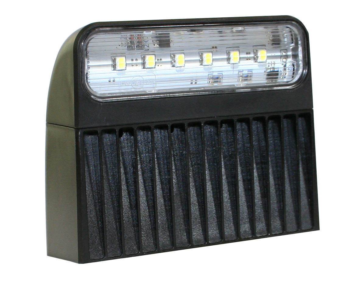 Immagine di 36-3864-007 Aspöck Kennzeichenleuchte Regpoint II LED 0,5m P&R 12V/24V Einzelanbau