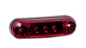 Picture of 31-6204-084 Aspöck Posipoint Aufbau rot LED P&R 500mm