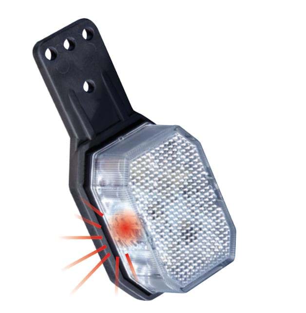 Image de 31-6364-007 Aspöck Positionsleuchte Flexipoint LED 12/24V links weiß/rot 1,0m P&R