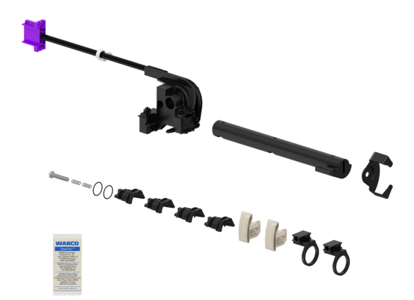Image de WABCO 9650010502 Kit: Sensor Cable / Reparatursatz